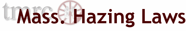 Mass. Hazing Laws