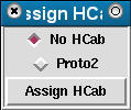 Hardware cab assignment window